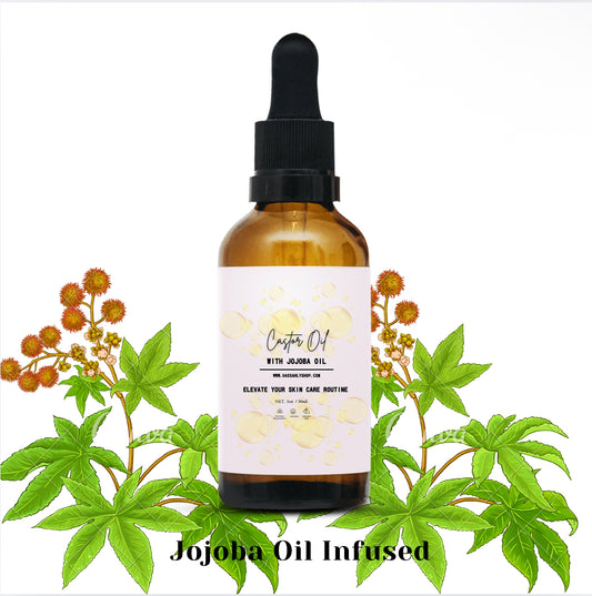 Pure Organic Castor Oil – Jojoba Oil Infused | 30ml