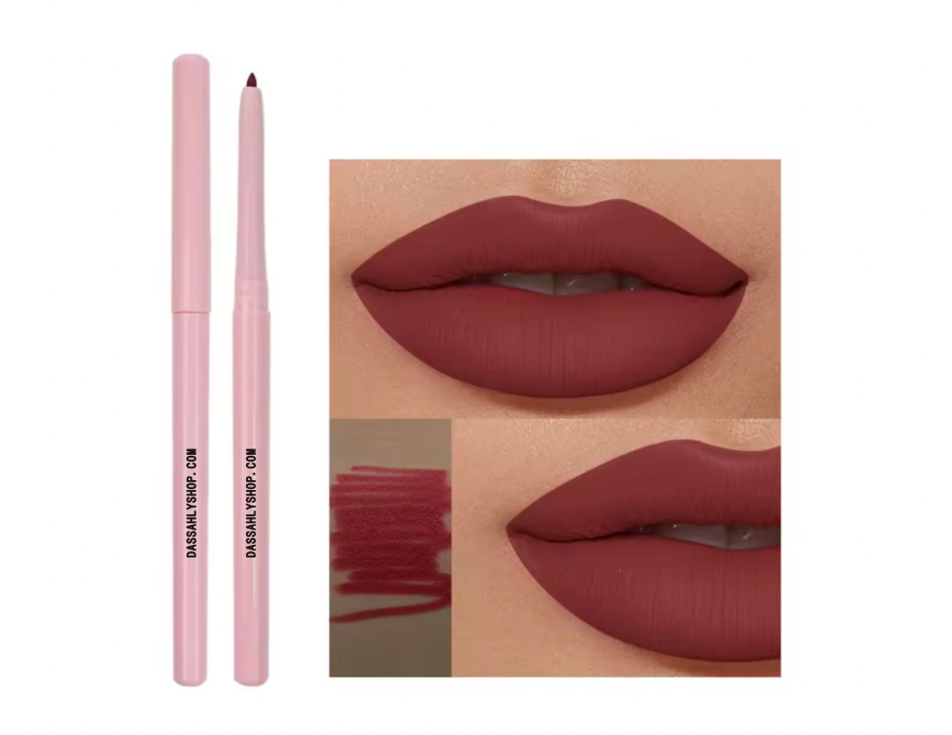 Dassahly Shop Waterproof Matte Lipliner – 2 Rich Shades